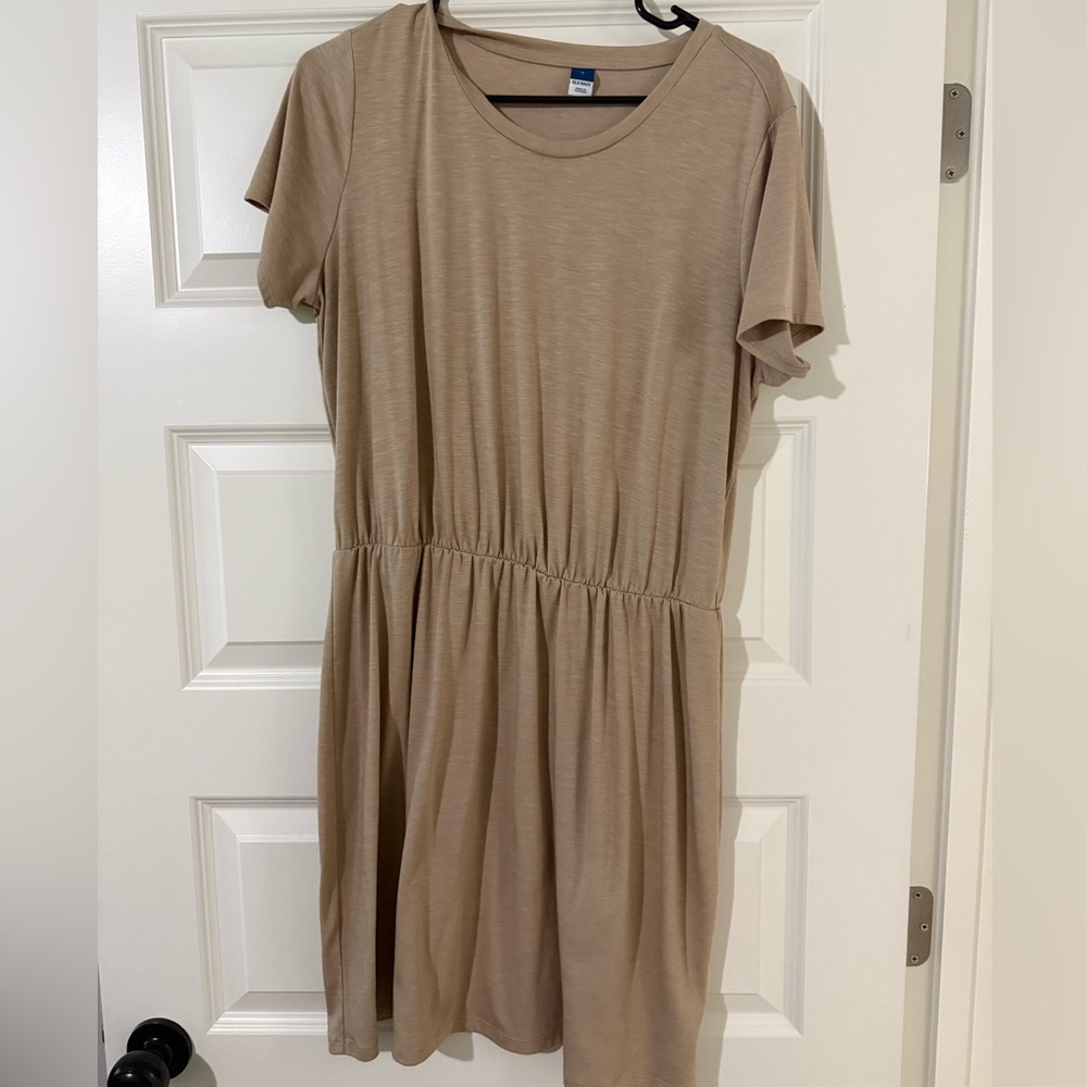 Old Navy Tan Short Sleeve Top